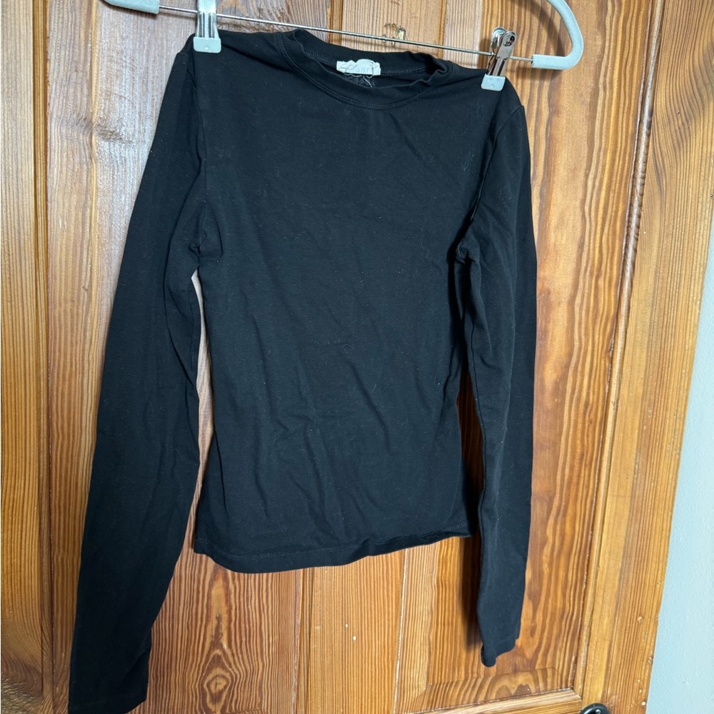 Adanola Black Long Sleeve Tee